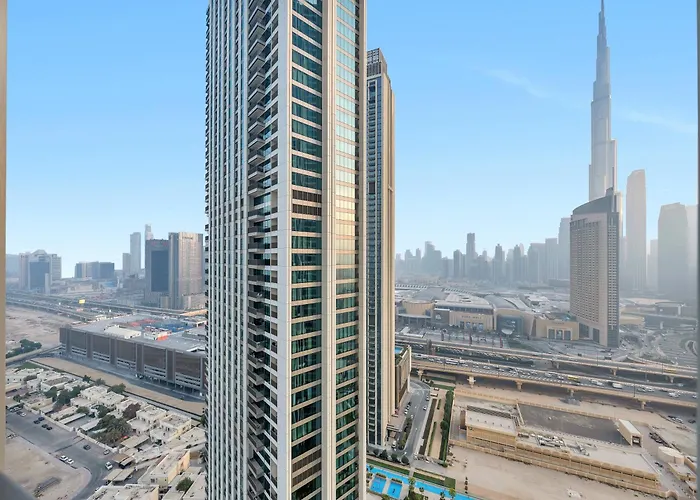 Luxury 2Br, Burj And Fountain View, 2 Min Walk To Dubai Mall