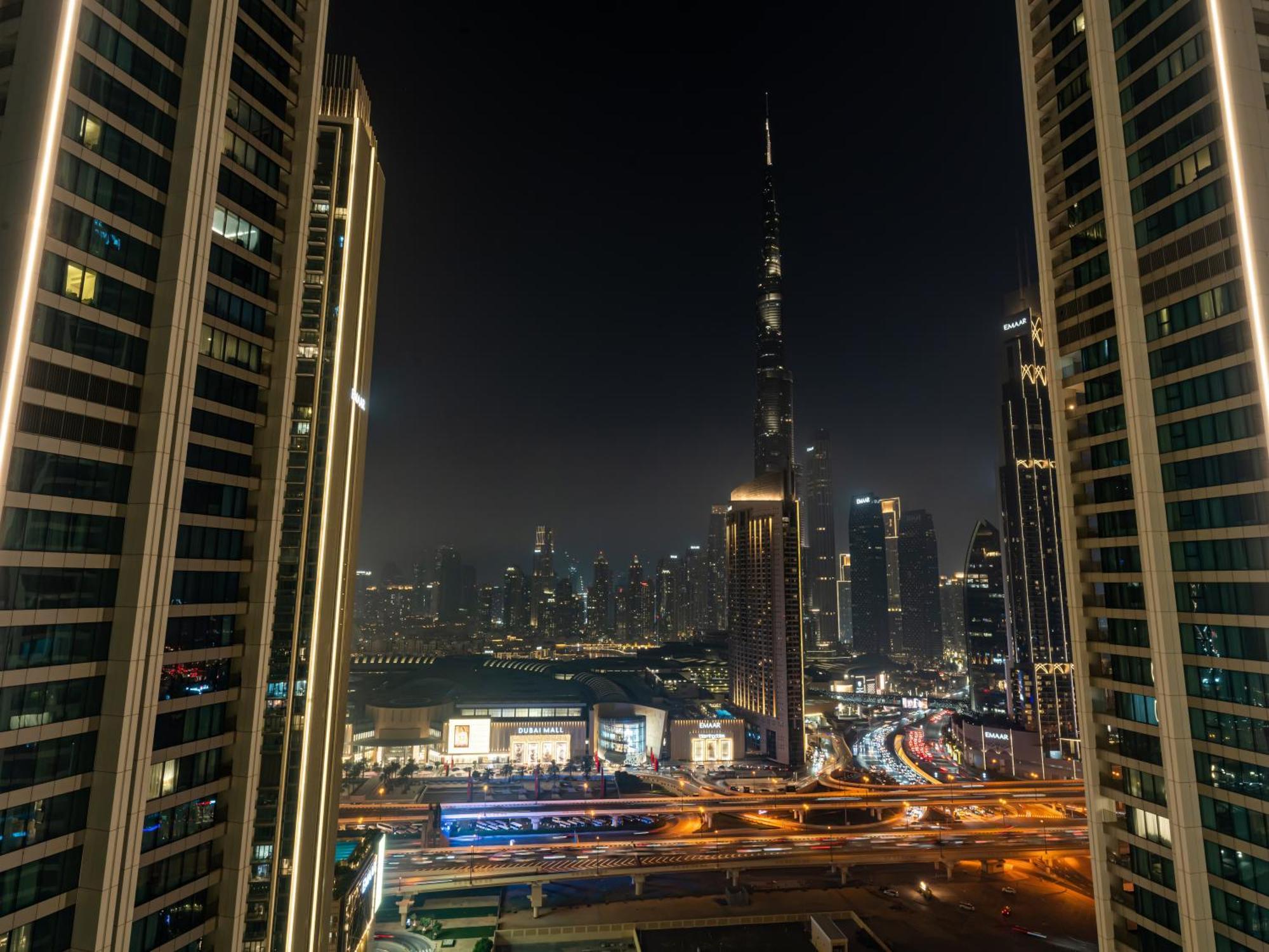 Luxury 2br, Burj And Fountain View, 2 Min Walk To Mall Appartamento
