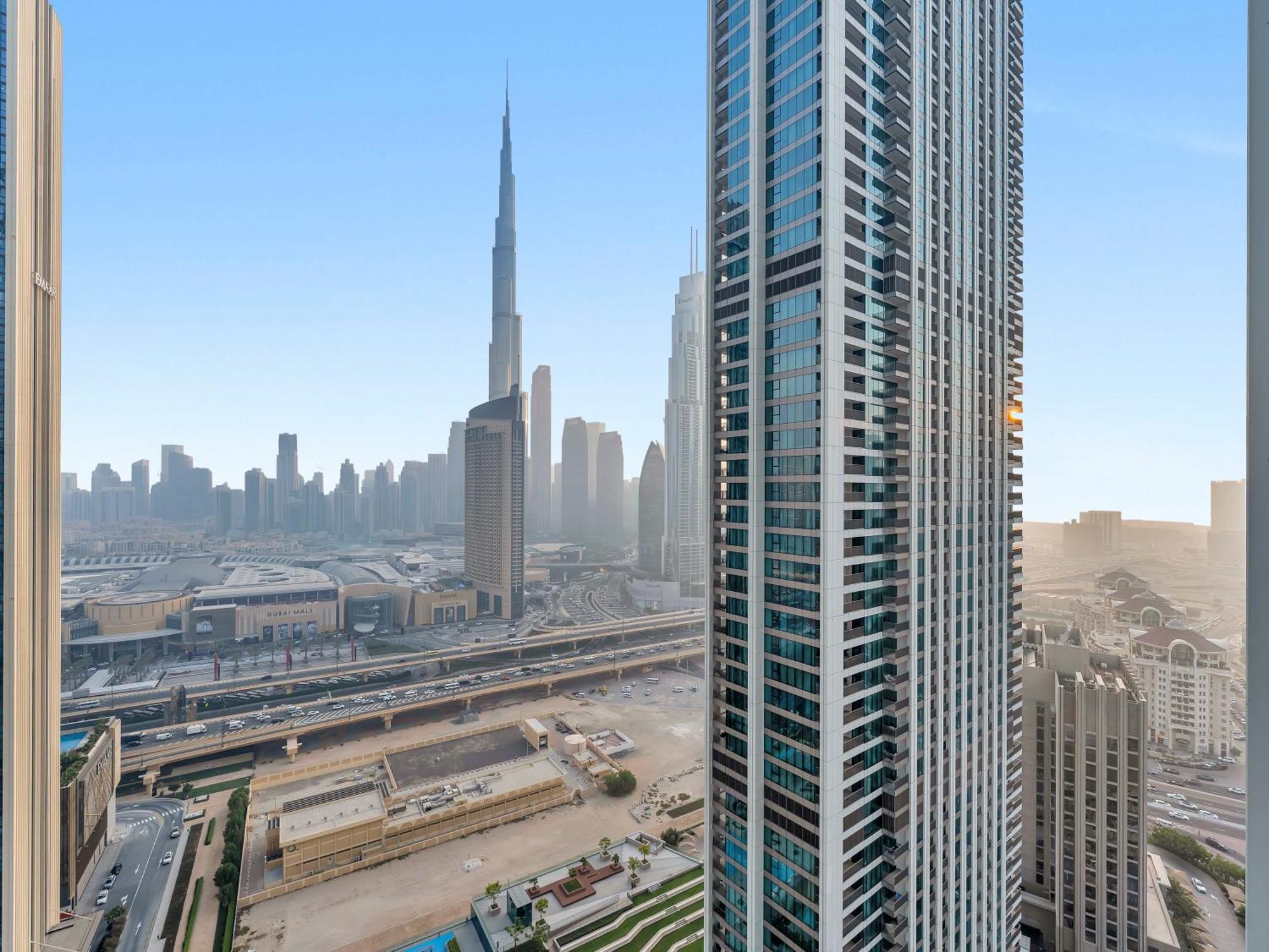 Luxury 2br, Burj And Fountain View, 2 Min Walk To Mall Appartamento Dubai